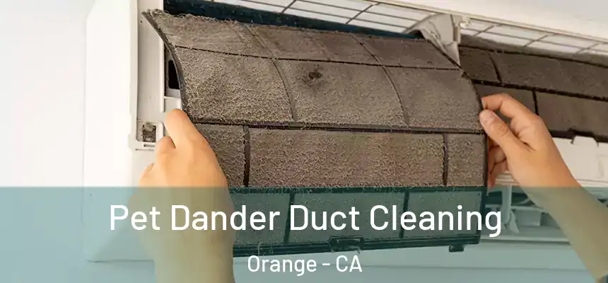  Pet Dander Duct Cleaning Orange - CA